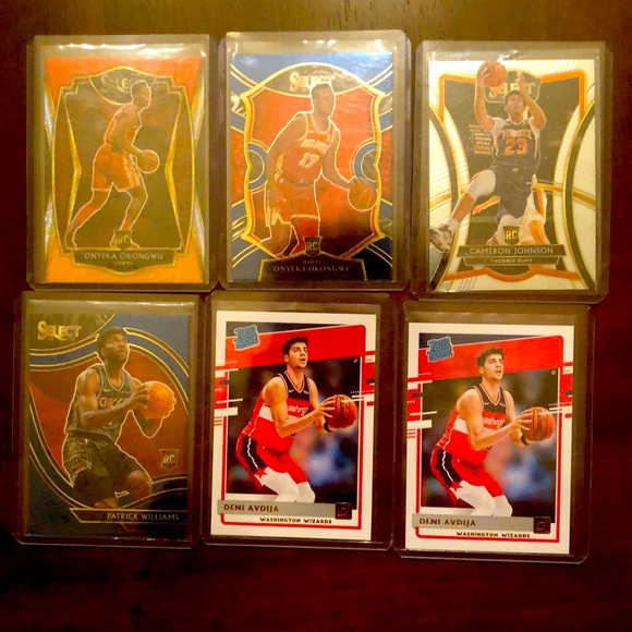 NBA Panini Rookie Card lot. Ja Morant, Deni, Patrick Williams, Onyeka Okongwu - Picture 1 of 2